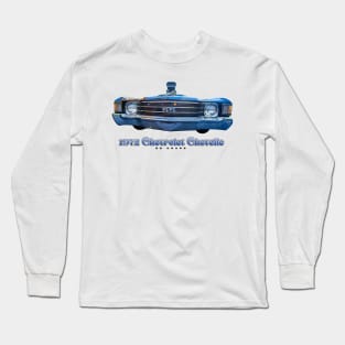 1972 Chevrolet Chevelle SS Coupe Long Sleeve T-Shirt